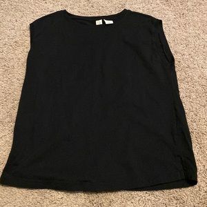 Joie sleeveless black tank